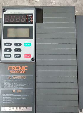 变频器5.5千瓦 400V  型号5000G9s 成色如