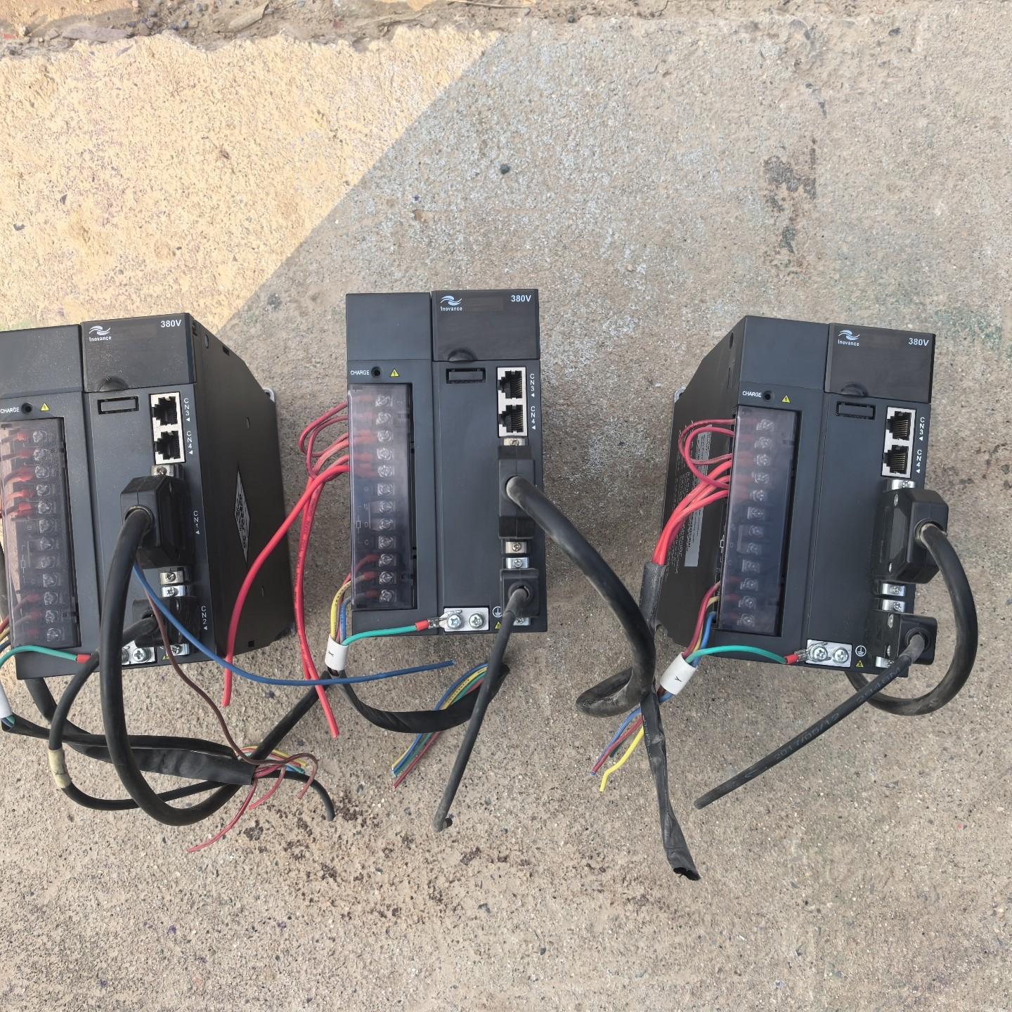 汇川伺服驱动器电机套装 驱动器型号IS620PT3R5I和I