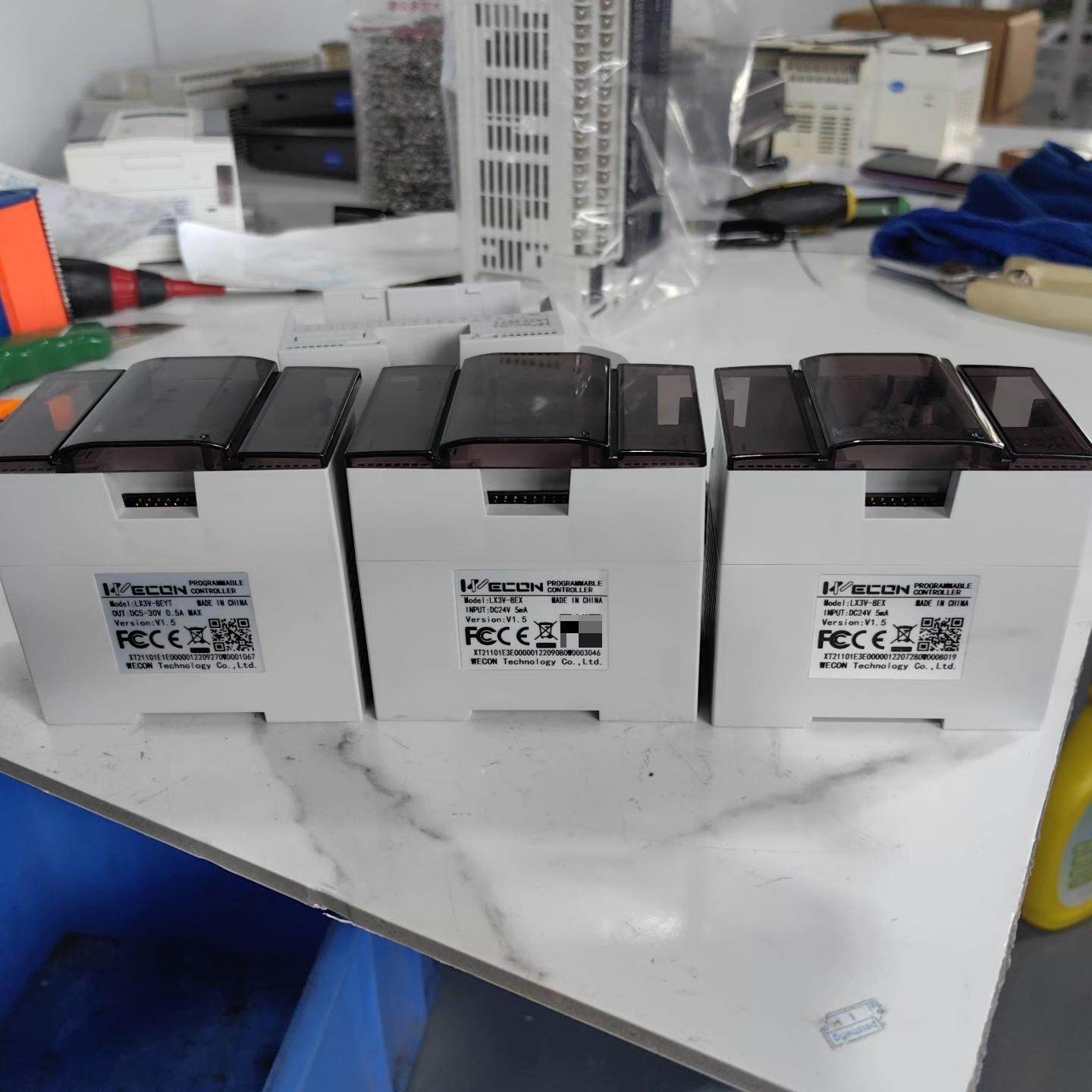 维控PLC模块 LX3V-8EYT 拆机 功能完好。支持