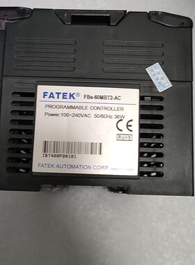 FATEK永宏PLC FBS-60MBT2-AC 拆机