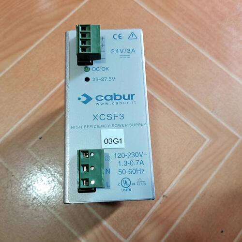 Cabur意大利导轨式电源XCSF3 功能正常 成色为实图