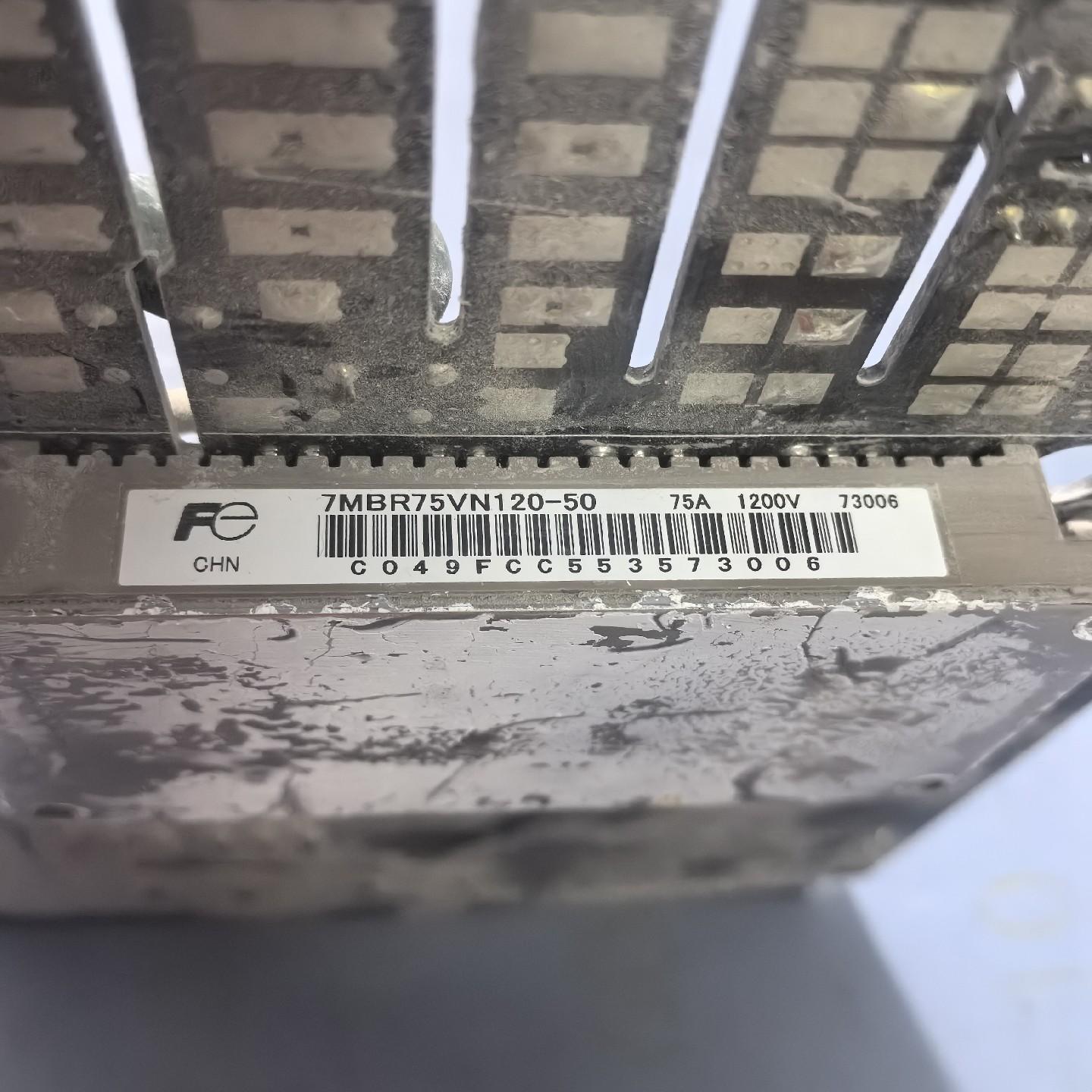 模块 型号是 7MBR75VN120-50 75A 板+
