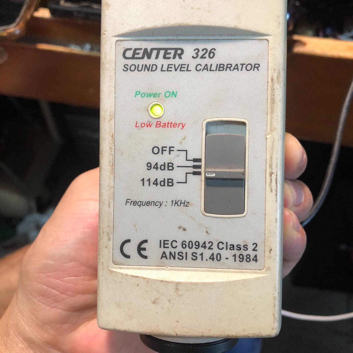 台湾群特噪音校正器噪音声级计音位校正仪噪音校准仪器CENTE