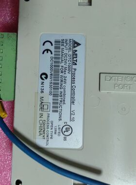 台达温度控制器 DTC1000V V2.10 DC24V供电