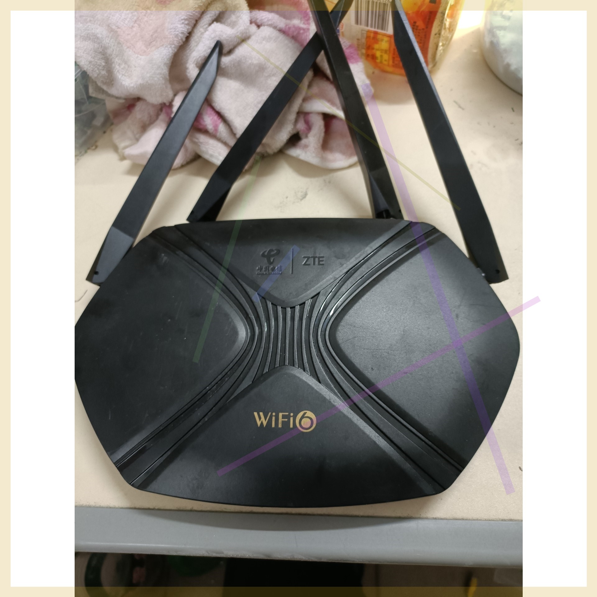wifi6千兆双频路由器 ZXHN E1600 八成新
