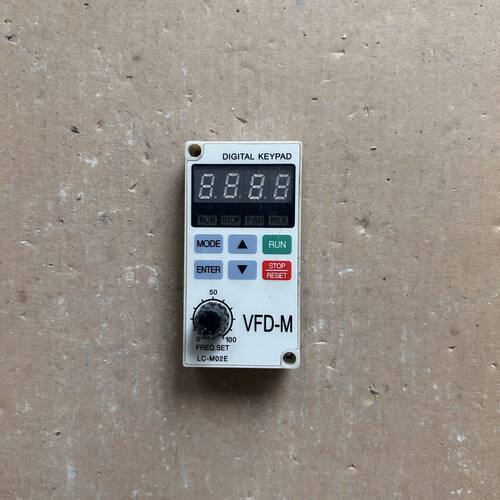 台达VFD-M变频器面板 型号LC-M02E 实物拍摄 功能