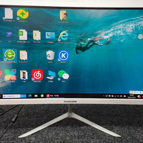 惠冠 HUGON Q24曲面屏显示器