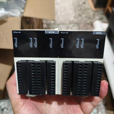 禾川PLC扩展模块HCA8C-4PG 图片实拍成色如图 拆机