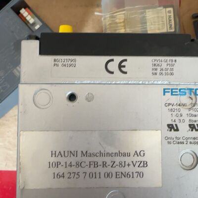 HAUNI 10P-14-8C-FB-R-Z-8J+VZB