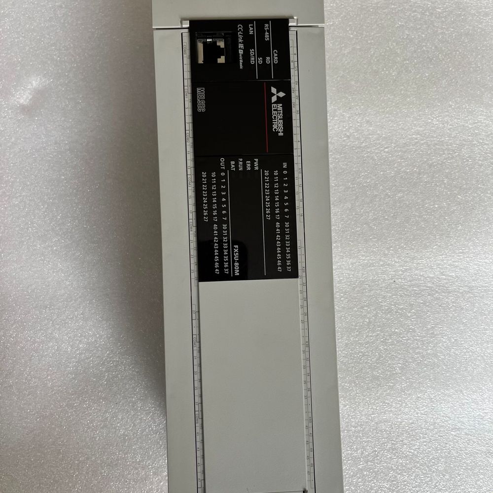 PLC+ 型号FX5U-80MT/ES 实物图拍摄 功能