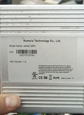 科洛理思korenix JetNet2005工业级5口交换机