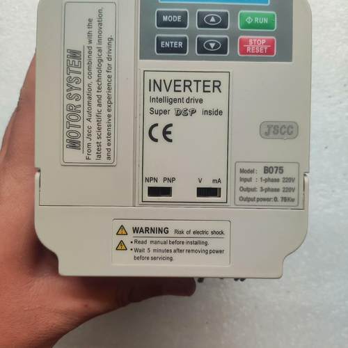 JSCC精研变频器B075 0.75kw/220v 工厂