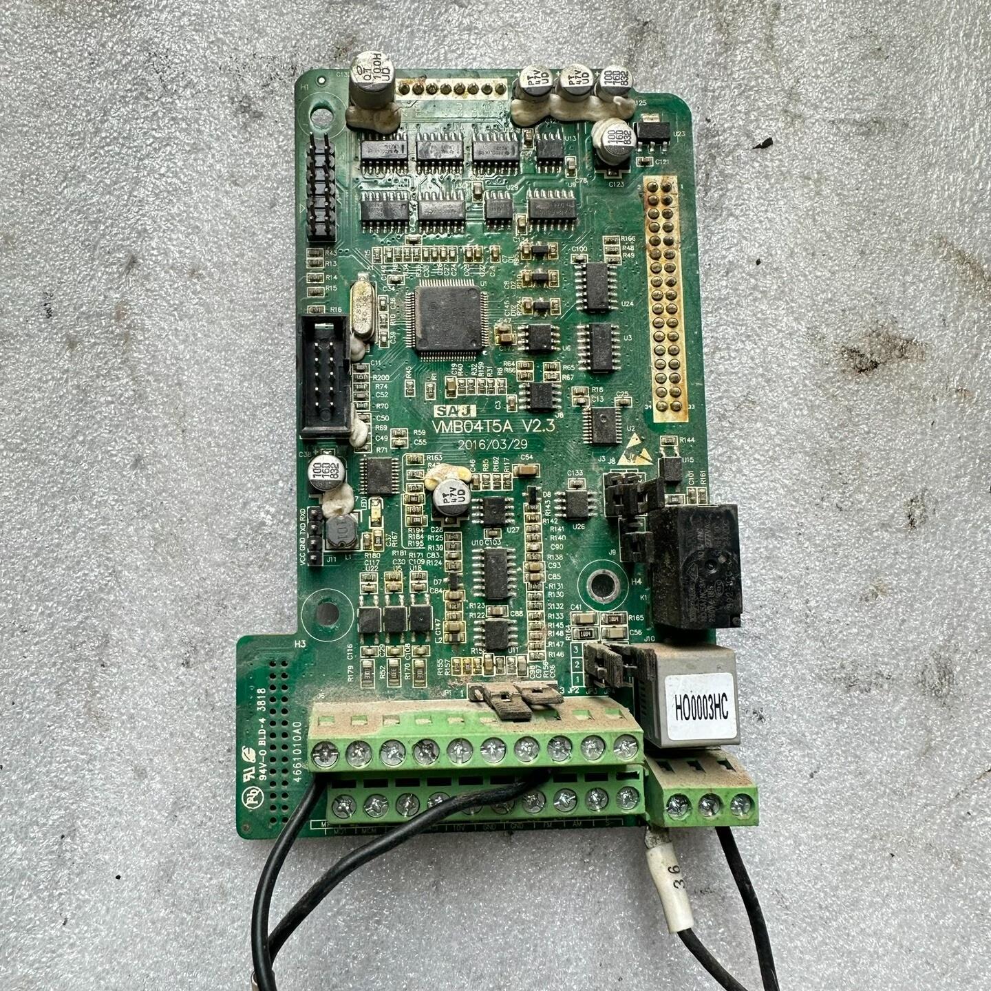 三晶7.5KW变频器主板8000B-4T7R5GB拆机实