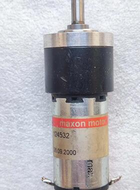 拆机maxon减速电机124532 26.09.2000 1