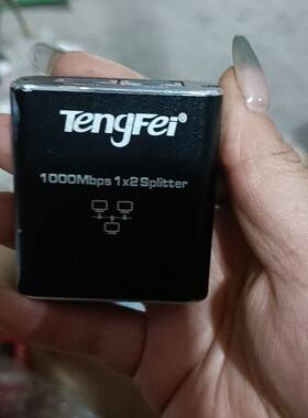 腾斐1000M网线一分二分线器
