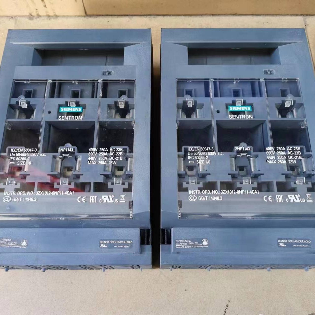熔断器式隔离开关 型号 3NP1143-1DA20 功