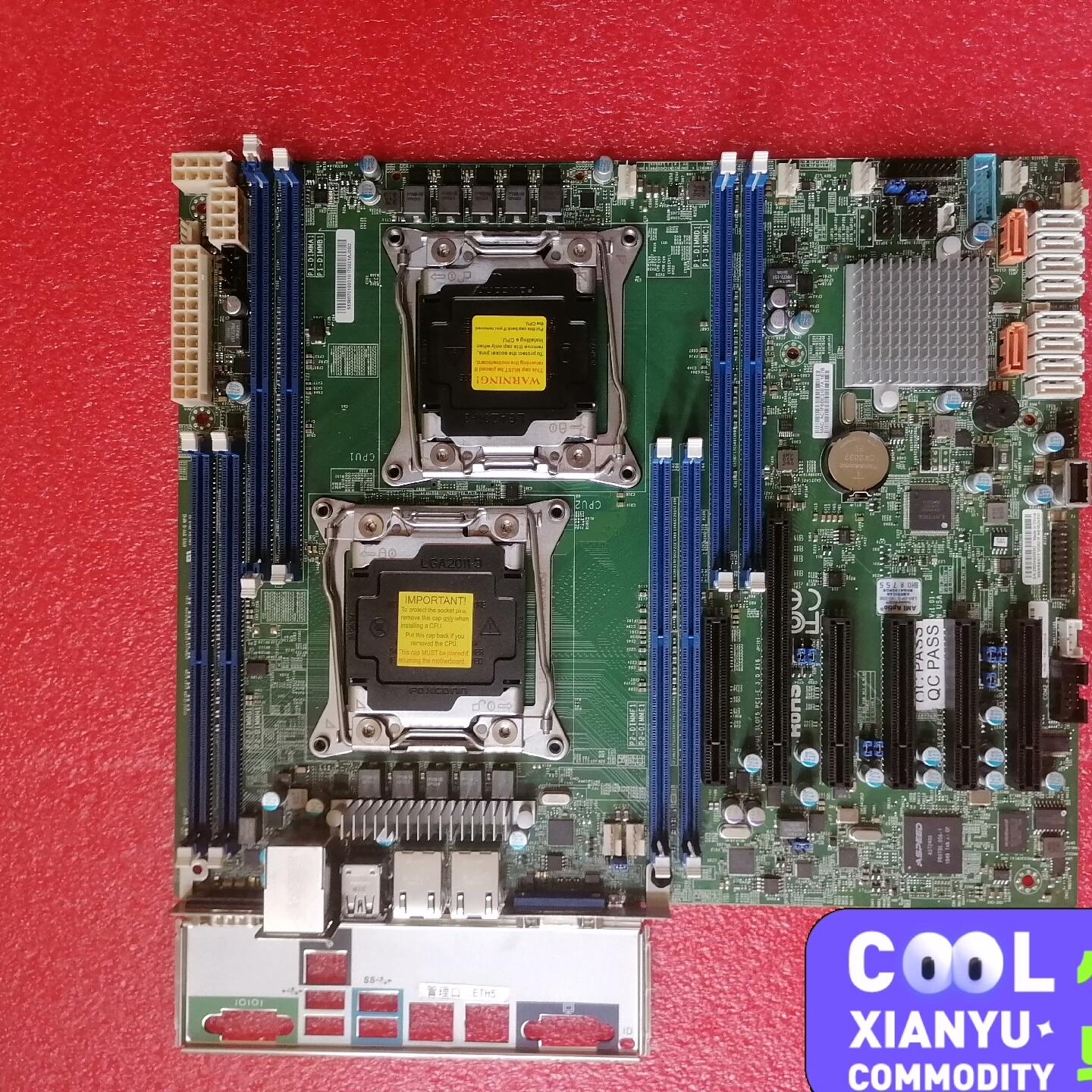 超微X10DRL-i双路服务器主板C612芯片E5-26系列