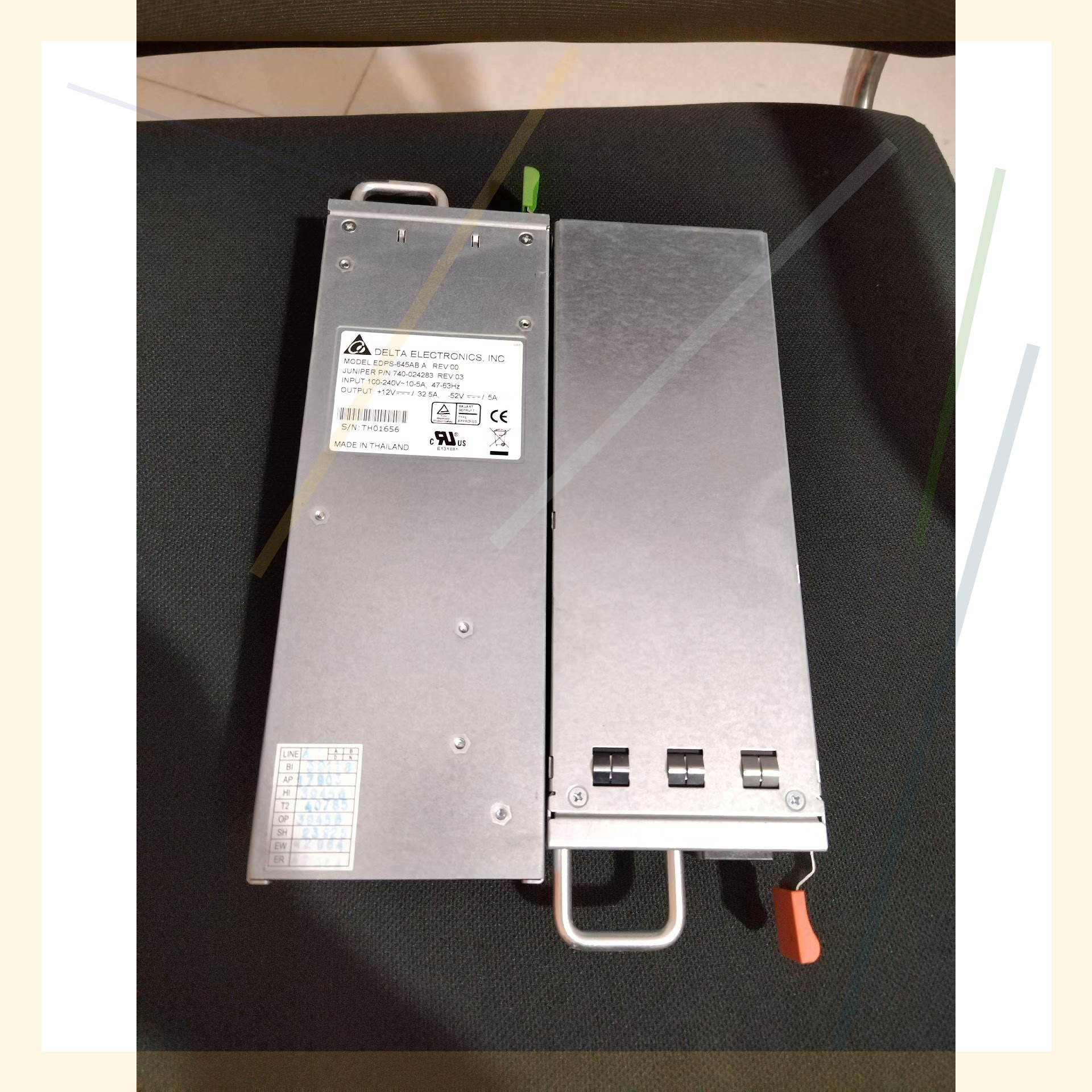 juniper瞻博电源EDPS-645AB电源.SRX550