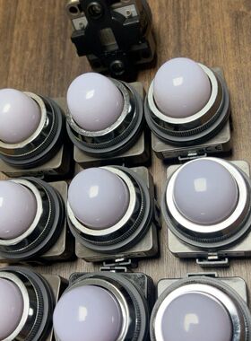 IDEC和泉指示灯 24V 白色灯盖
