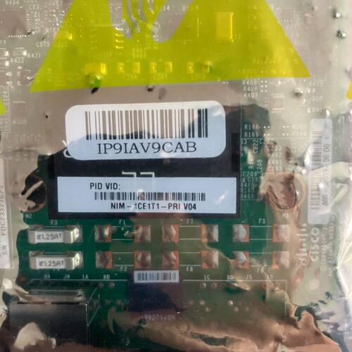 NIM-1CE1T1-PRI没有使用过。