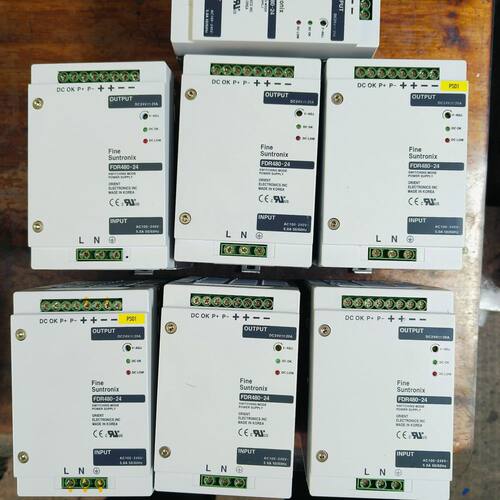 FDR480-24开关电源DC24V  20A   导轨卡扣
