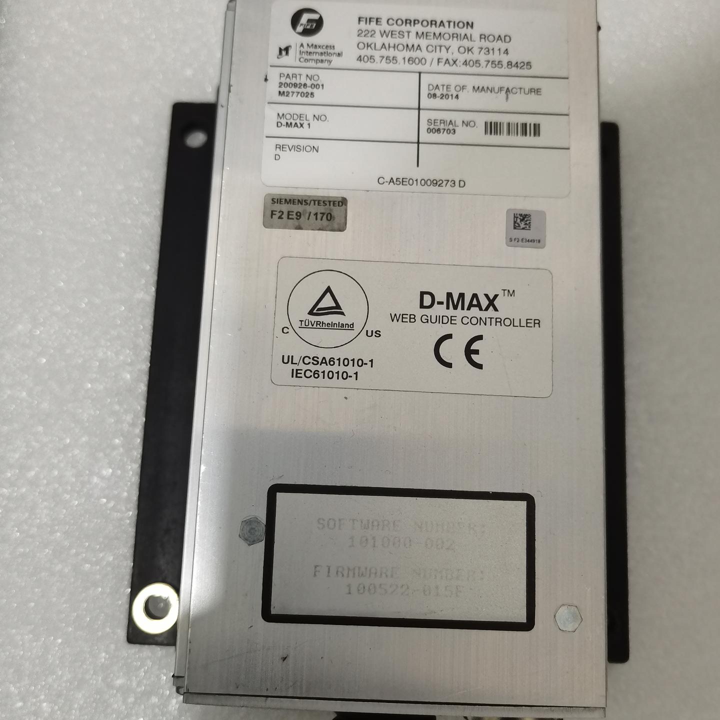 美赛斯FIFE D-MAX1 纠偏控制器 型号M277025