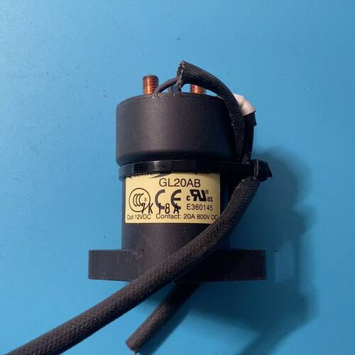 拆机GLVAC国力继电器GL20AB 12VDC 20A 8