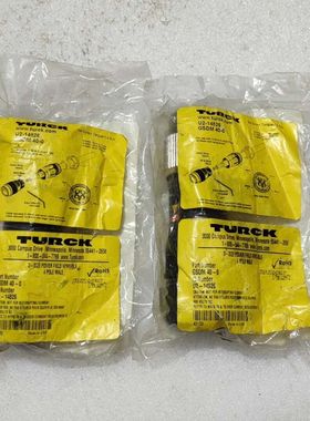 图尔克航空插头 GSDM一40一0 两只 实物拍照 功能