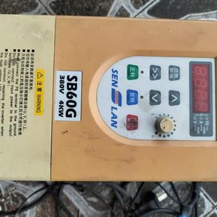 4.0kw森兰SB60G变频器 功能包好外观完好视频中手指处
