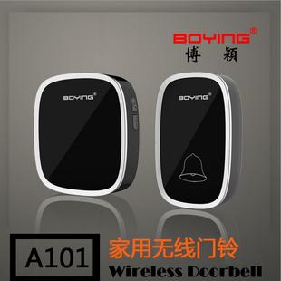 直销A101黑色别墅家用无线门铃交流远距离电子数码 新款 音乐老人呼