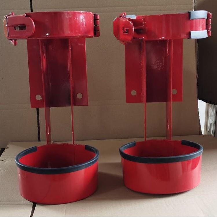新款直销货车车载灭火器固定架子4KG 8kG灭火器支架车用灭火器架
