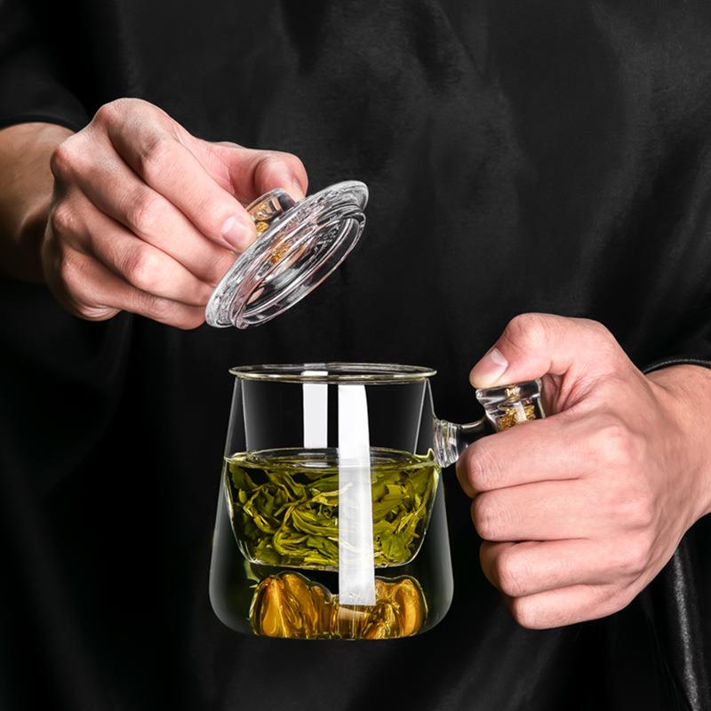 新款直销办公室大容量茶杯男士家用ins创意马克杯带盖水杯咖啡杯