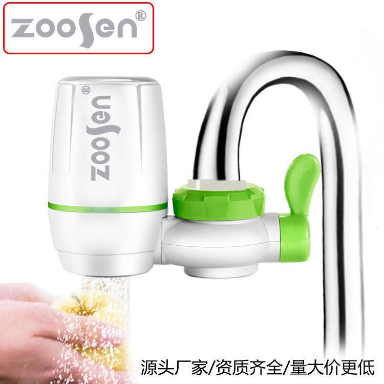 新款直销跨镜出口免安装家用水龙头净水器厨房自来水7级过滤器前