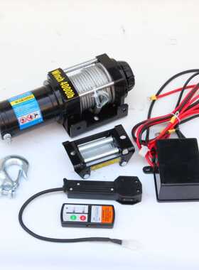 新款直销宁波ATV汽车绞盘越野车绞盘小吊机 4000LB电动绞盘神博8