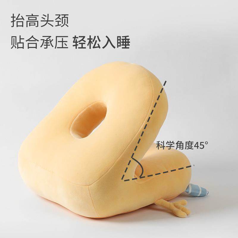 新款直销午睡枕趴睡枕学生午睡趴枕女生卡通抱枕小学生儿童桌上枕