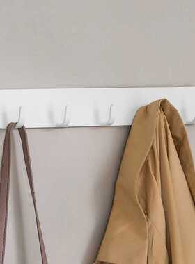 新款直销白色排钩粘胶免打孔连排瓷砖专用挂钩一排长条联排粘钩架