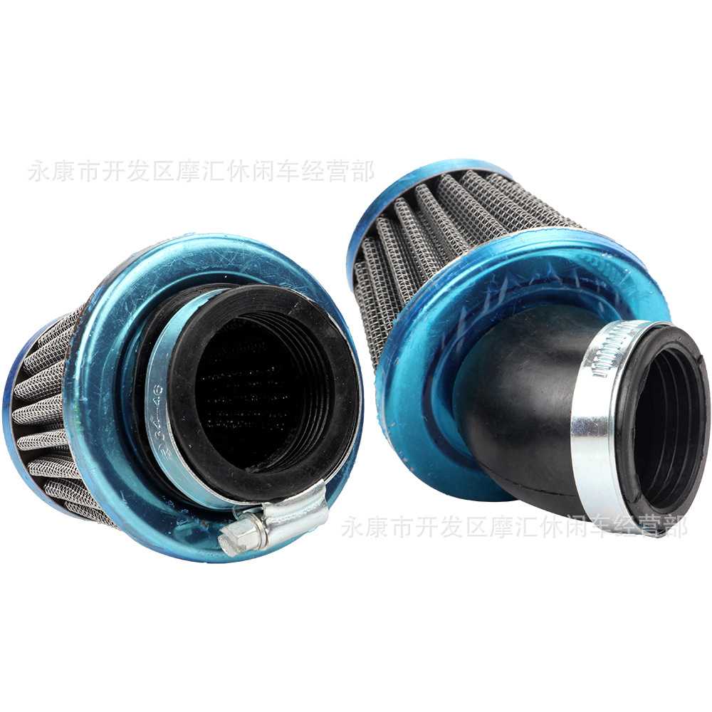 新款直销越野摩托车ATV四轮沙滩车配件35-60MM铁钢空滤器空气滤芯