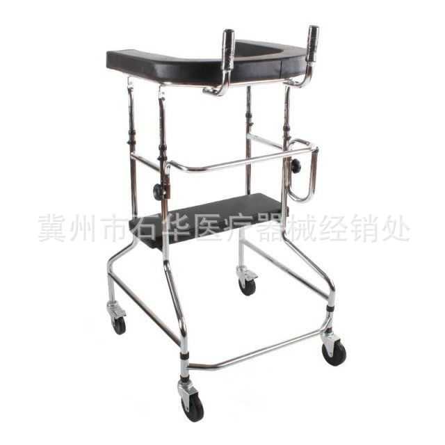 新款直销老人助行器老人瘫痪病人下肢训练器站立架 成人学步车8