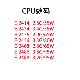 2456 2468 2488 2478 2434 2414 2436 2486 CPU