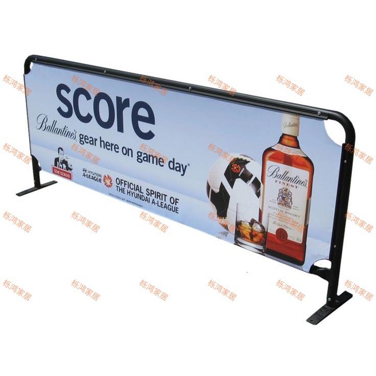 户外铁艺花箱花架广告牌宣传广告牌餐厅立式支架创意