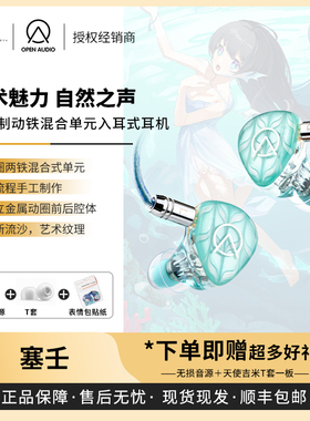 【戈声】OpenAudiO 塞壬 独立腔体动圈 两定制动铁混合入耳式耳机