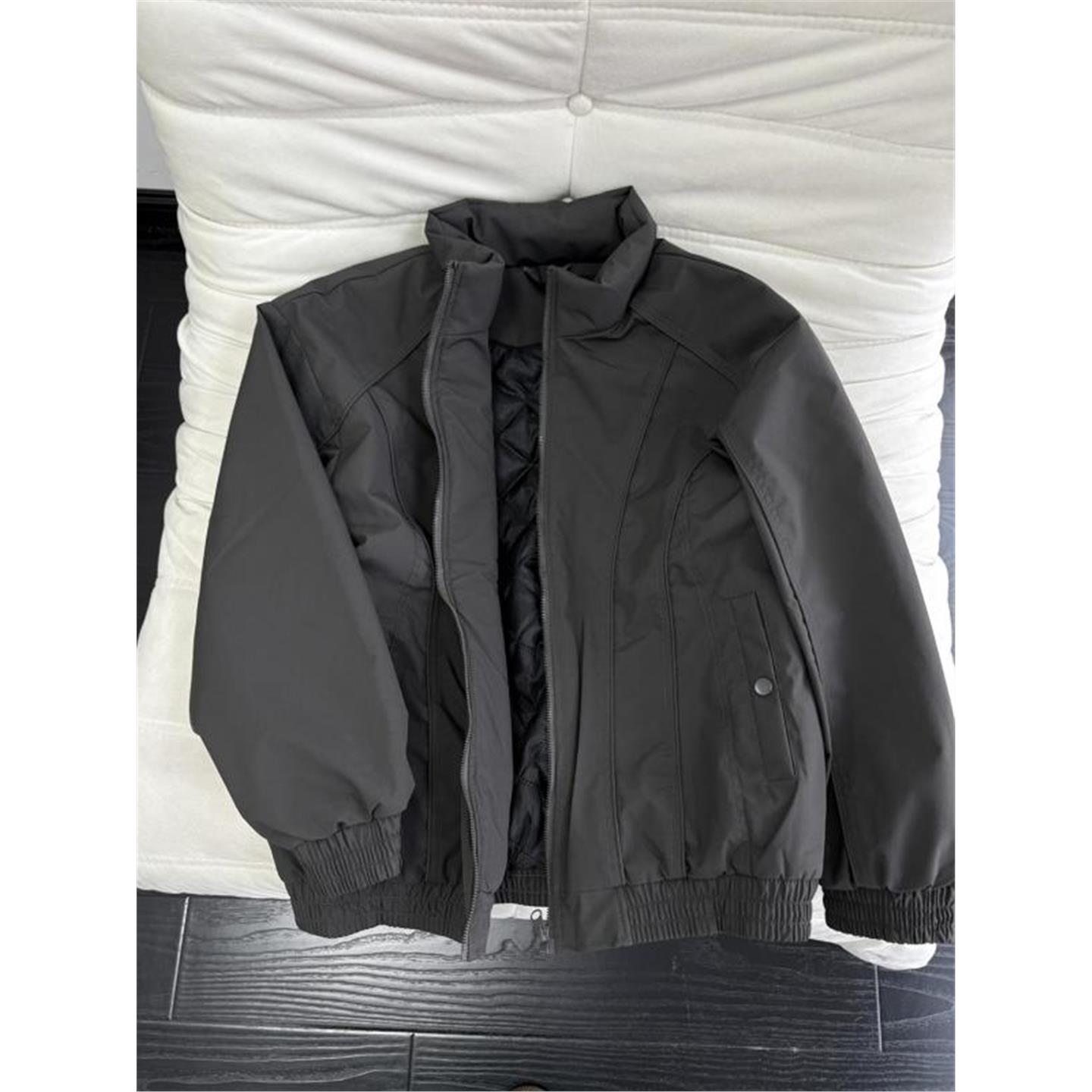 美式解构棉服男冬季加厚保暖工装夹克高级感短款立领棉衣休闲外套