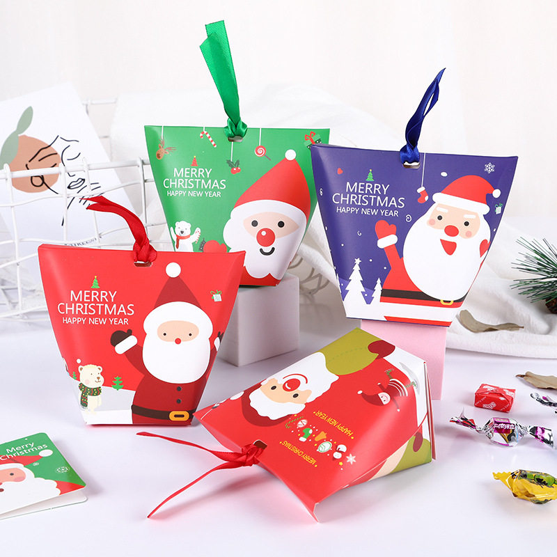 新款创意圣诞礼品糖果包装盒圣诞节平安夜糖果礼盒用品christmas