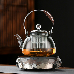 煮茶器煮茶炉玻璃煮茶壶2025新款 新款 电陶炉煮茶烧水壶茶具家用