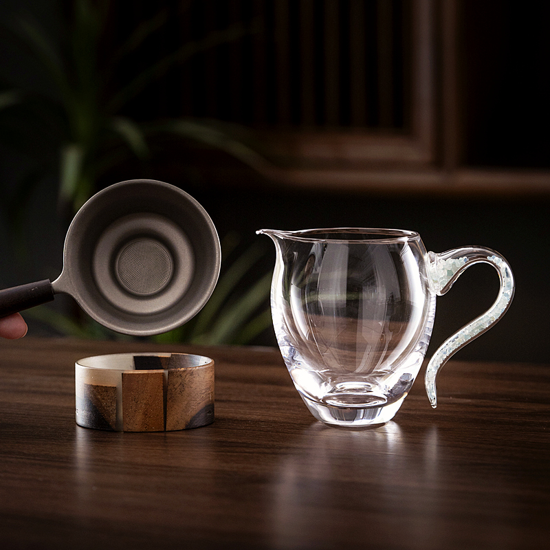 【无铅玻璃】食品级公道杯茶漏