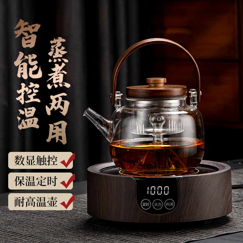 【大功率】1000W快速煮茶壶套装