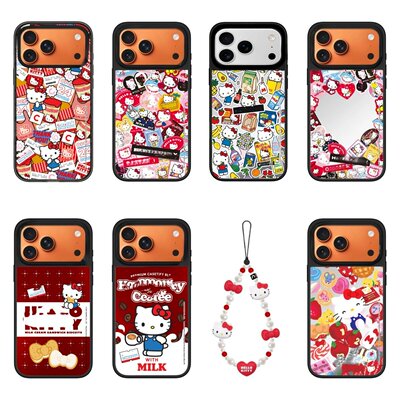 C家MagSafe新款联名KT猫同款50周年限定贴纸壳适用苹果17promax