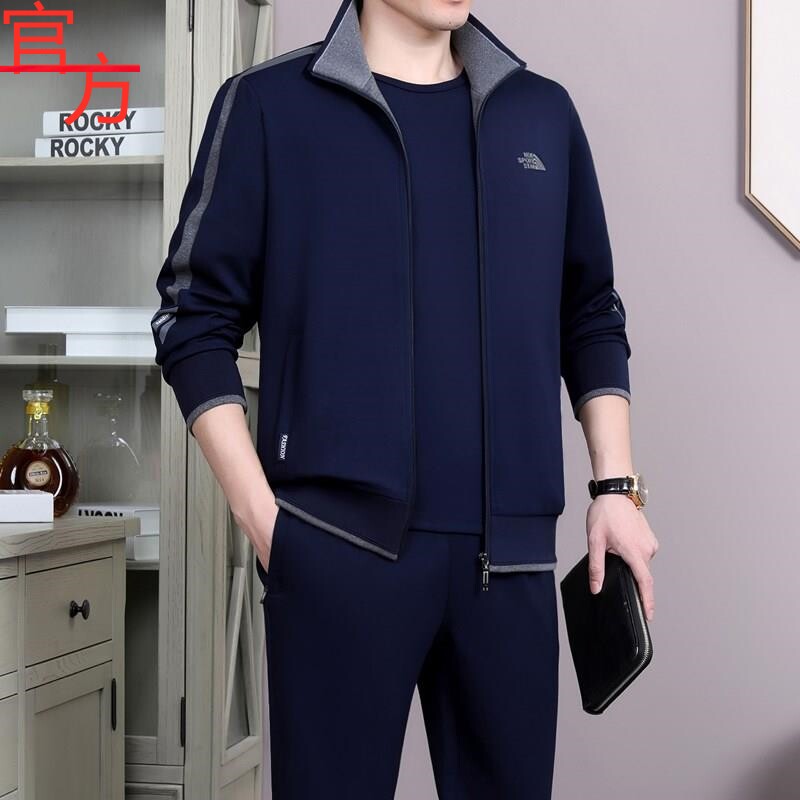 官方迈耐克斯中老年运动套装男士瑜伽套装