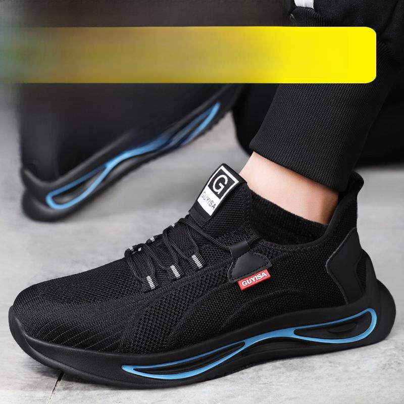 25款男劳保鞋，女钢板，钢头，防臭，防摔，防穿刺，轻便，透气，