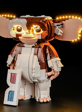 YEABRICKS适用乐高21361灯饰Gremlins：小魔怪Gizmo积木LED灯光组